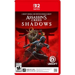 Assassin's Creed Shadows Game Key Card - Nintendo Switch 2